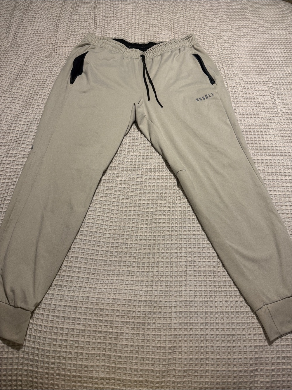 NOBULL Men’s Joggers XL Stone Grey